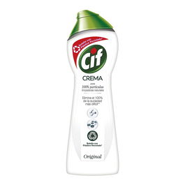 Cif Limpiador Crema Blanco 750 ml Cremoso con Microparticulas para Baños y Cocinas