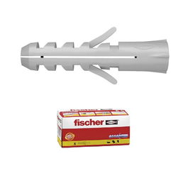 Fischer Taco S 5Mm Nylon Para Tornillos De 3-4Mm Medida Taco 8-40 Caja 100 Unidades