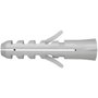 Fischer Taco de Expansión S 8 de Nylon, 40 mm, 100 unidades