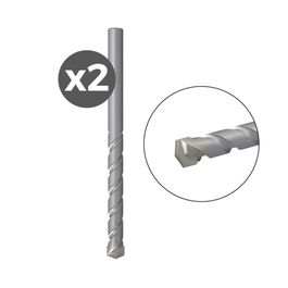 Fischer Broca para Piedra D-S HM Ø3.00 x 30/60 mm, Pack de 2 Unidades, Punta de Carburo para Mampostería y Piedra Natural