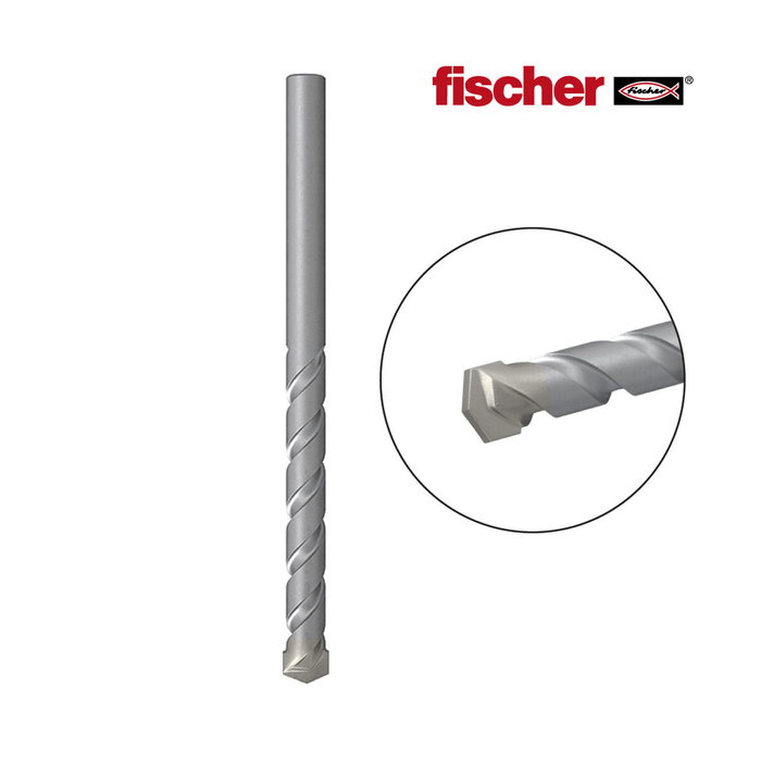 Fischer Broca para piedra Ø 5,00 x 85/150 mm con punta de carburo