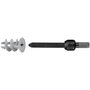 FISCHER Taco autoperforante GK para placas de cartón-yeso, tornillos 4-5 mm