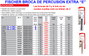 Fischer Broca de percusión de 20,00 x 160 mm