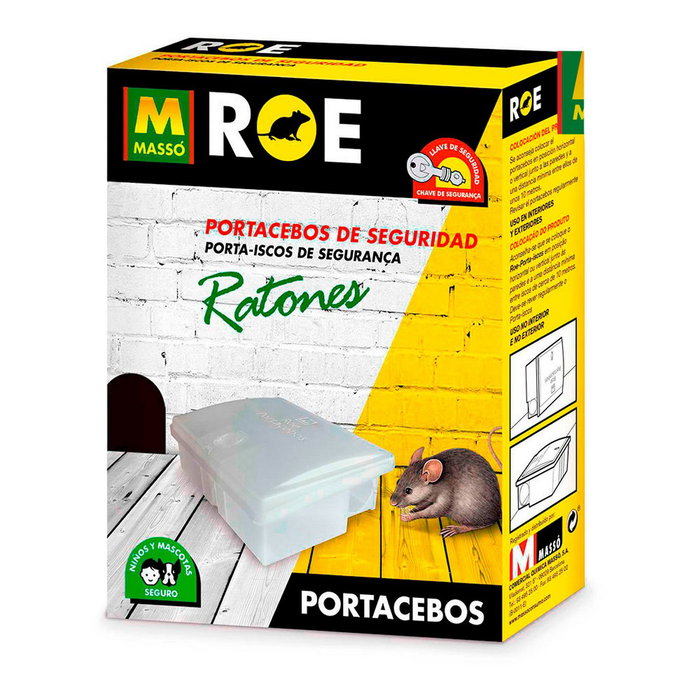 Massó Portacebos para ratones Blanco Massó Portacebos para ratones Blanco