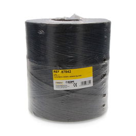Edm Cuerda Rafia Invernadero Bobina 5 kg / 4800 m Negro para Plantas