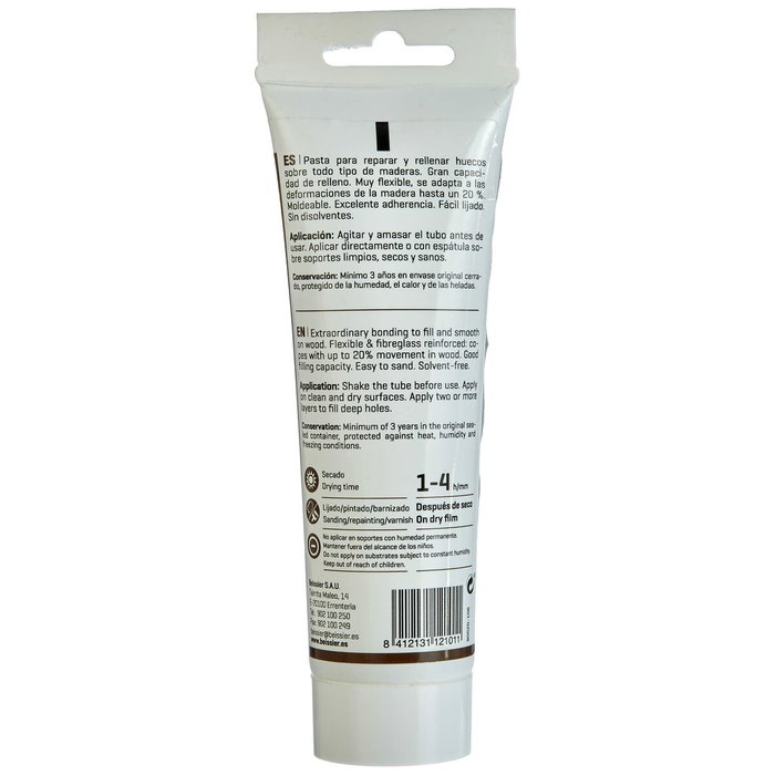Aguaplast Masilla para madera nogal claro 125 ml Aguaplast Masilla para madera nogal claro 125 ml