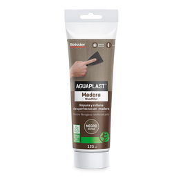Aguaplast Masilla para Madera Negro Wenge 125 ml Reparar Grietas y Agujeros