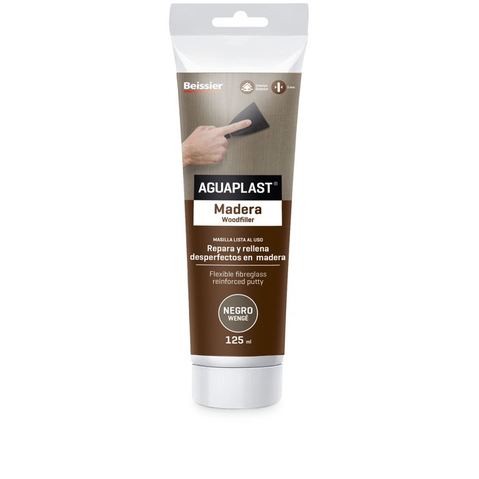 Aguaplast Masilla para madera negro wenge 125 ml Aguaplast Masilla para madera negro wenge 125 ml