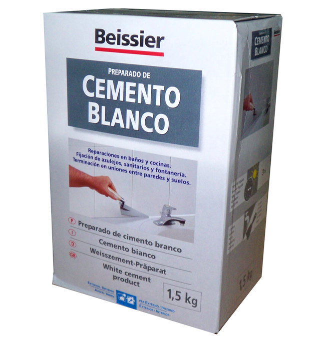 Beissier Cemento Blanco 1,5 kg Beissier Cemento Blanco 1,5 kg