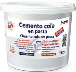 Beissier Cemento cola en pasta Blanco 1 kg