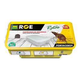 Massó Portacebos para Ratas y Ratones, Interior/Exterior, Apto para Cualquier Cebo