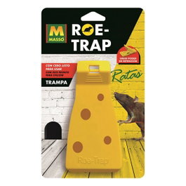 Massó Trampa para ratas con cebo Roe-trap 14 x 7 x 7,5 cm