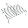 Gourmet Kitchen Parrilla con pie simple 30 x 27 cm Cromo