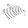 Gourmet Kitchen Parrilla con pie simple 30 x 27 cm Cromo