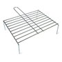 Gourmet Kitchen Parrilla con pie simple 50 x 38 cm Cromo