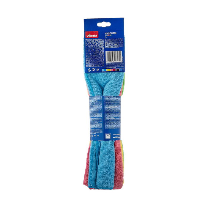 Vileda Bayeta Microfibra Colors XL 4 uds
