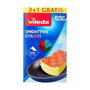 Vileda Estropajo de fibra con esponja Ondattiva Colors 3+1