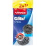 Vileda Estropajo inox spirale 2+1 Gris