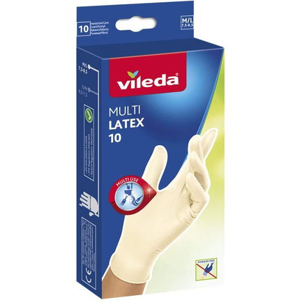 Vileda Guante multi latex 10 uds talla m/l