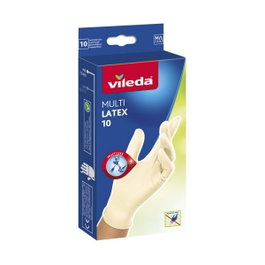 Vileda Multilatex 10 Guantes de látex M/L (10 unidades)引入