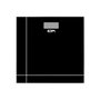 Edm Báscula de Baño Digital Negra, Máximo 180 kg, Perfil Ultrafino, Pantalla LCD