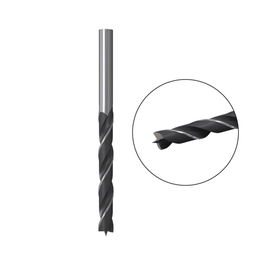 Fischer Broca Madera hb 5 con Punta de Centrado y 2 Filos, Acero CV, Ideal para Madera y Plástico