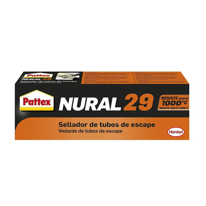 Pattex Nural 29 Masilla para Tubos de Escape Gris Pattex Nural 29 Masilla para Tubos de Escape Gris