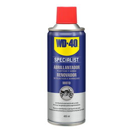 Wd40 Abrillantador de Silicona 400 ml para Motos Coches con Acabado Brillante y Cuidado de Gomas