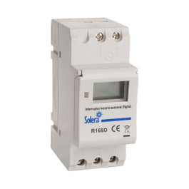 Solera Interruptor horario semanal digital-analógico R168D Retractilado