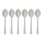 Secret Of Gourmet Cucharas Moka Inoxidable Silver Precision 9.5 cm 6 Unidades