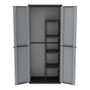 Terry Armario escobero jline368, 68x37.5x163.5 cm, gris/negro, resina
