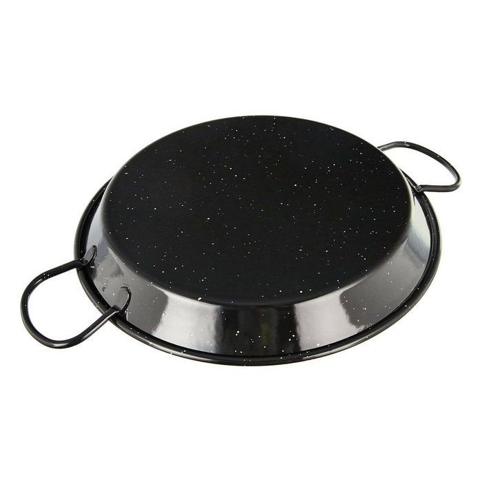 Vaello Paellera Esmaltada de 30 cm para 4 Personas, Compatible con Inducción y Vitrocerámica Vaello Paellera Esmaltada de 30 cm para 4 Personas, Compatible con Inducción y Vitrocerámica