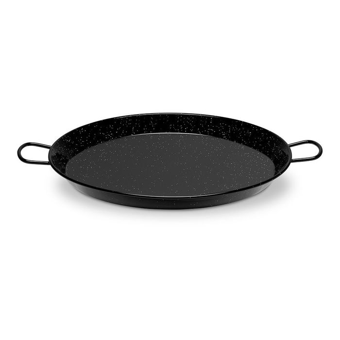 Vaello Paellera Esmaltada Ø34 cm Inducción Vitrocerámica Negro Acero 6 Personas Tradicional Vaello Paellera Esmaltada Ø34 cm Inducción Vitrocerámica Negro Acero 6 Personas Tradicional