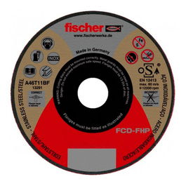 Fischer Disco Corte FCD-FHP para Acero Inoxidable Ø115 x 1,0 x 22,23 mm