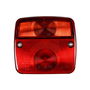 Null Luz Trasera para Remolque/Caravana 12V 10.4x9.75x5cm Piloto Multifuncional Rojo ECE Aprobado E3