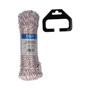 Edm Cuerda trenzada de nylon tricolor de 6 mm x 15 m