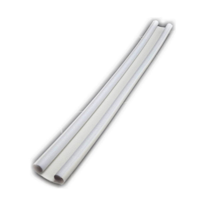 Geko Burlete doble cara para bajo puerta blanco 25 mm x 95 cm Geko Burlete doble cara para bajo puerta blanco 25 mm x 95 cm