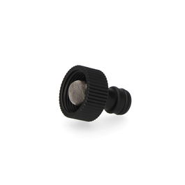 Koma Tools Conector Rápido para Hidrolimpiadora Ref: 08710 Pro Series Plástico Negro