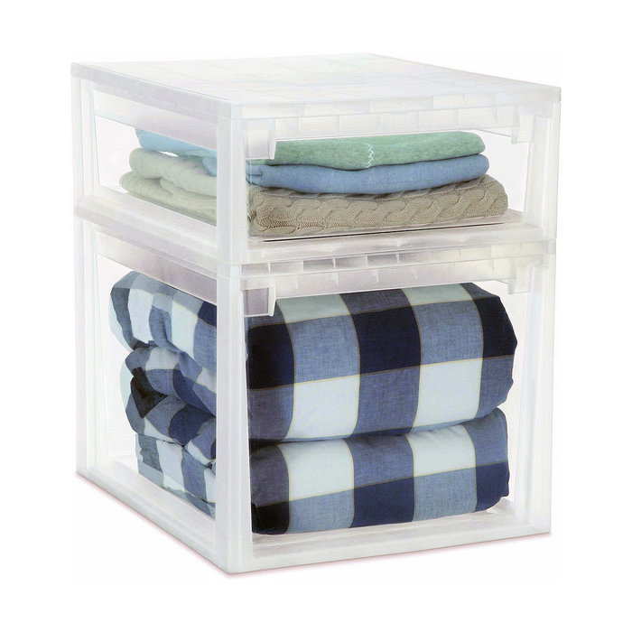 Terry Cajonera multifuncional 52xl Transparente 22l Terry Cajonera multifuncional 52xl Transparente 22l