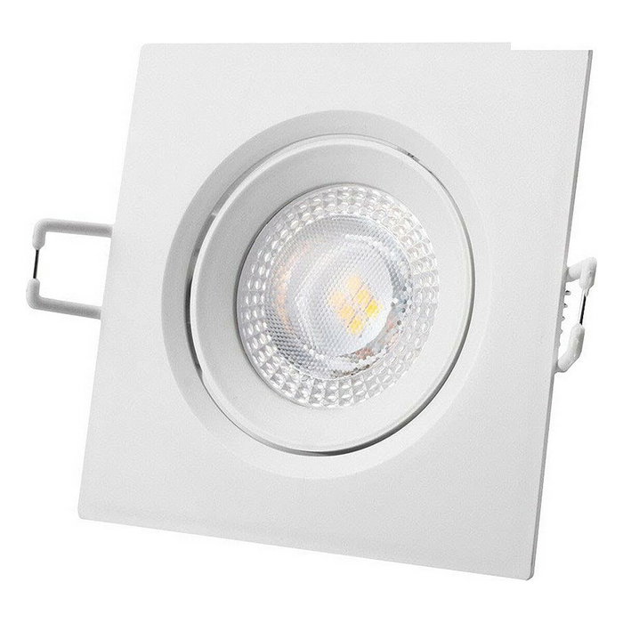 Edm Downlight LED empotrable cuadrado 5W 4000K blanco Edm Downlight LED empotrable cuadrado 5W 4000K blanco