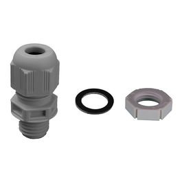 Solera Prensaestopas Instalacion Electrica M32x1.5 IP68 Gris Retractilado Kit-PL32G