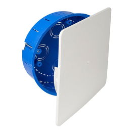 Solera Caja de Empalme 5516gw para Empotrar en Tabiques Huecos ø150x46mm, 14+4 Entradas para Tubo