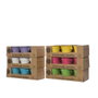 Decoris Vela Citronela 45 g Ø5 x 6,5 cm Colores Surtidos Set 3 uds