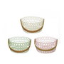 Decoris Cesta Metalica 20 x 10 cm Colores Surtidos