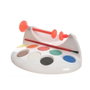 Soporte para Pintar Huevos de Pascua con Pintura Incluye Pincel y 8 Colores 15x11.5x6cm