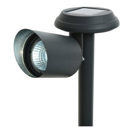 Lumineo Estaca Solar LED 3lm 6400K Luz Fría Aluminio 10x17x25,5 cm IP44