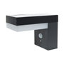 Lumineo Aplique solar con detector 600lm 3200K
