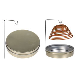 Citronella Espiral Citronela Antimosquitos en Caja Metálica