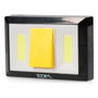 Edm Linterna LED Handy Light 200 lm con base imantada y adhesiva
