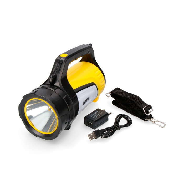 Edm Titan Guard X2 Linterna LED Multifunción Recargable con Power Bank